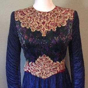 Vintage Mary McFadden Couture Gown